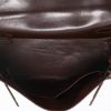 Hermès  Kelly 28 cm handbag  in brown box leather - Detail D3 thumbnail