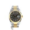 Rolex Datejust  in gold and stainless steel Ref: Rolex - 116203  Circa 2019 - 360 thumbnail