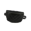 Pochette-ceinture Chanel  Pochette en cuir matelassé noir - 360 thumbnail