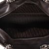 Dior  Lady Dior large model  handbag  in brown leather cannage - Detail D3 thumbnail