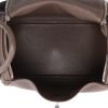 Hermès  Lindy 30 cm handbag  in etoupe togo leather - Detail D3 thumbnail