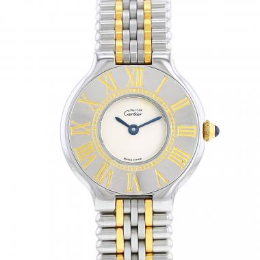 Cartier Must 21  in gold plated and stainless steel Ref: Cartier - 125000P  Circa 1990