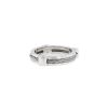 Fred Force 10 small model ring in white gold and stainless steel - 00pp thumbnail