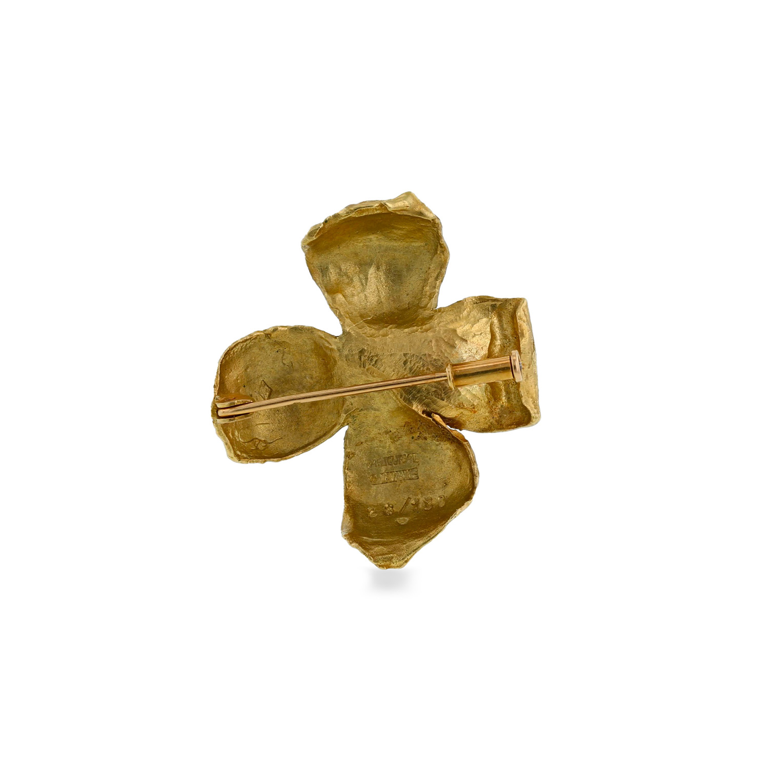 Claude Lalanne (1925-2019), 'Clématite' brooch - circa 1990 - Detail D2