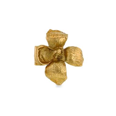 Claude Lalanne (1925-2019), 'Clématite' brooch - circa 1990