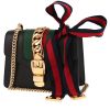 Gucci  Sylvie shoulder bag  in black leather - 00pp thumbnail
