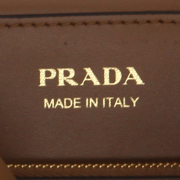 Borsa a tracolla Prada  Symbole in pelle marrone - Detail D2