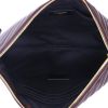Pochette Saint Laurent  Cassandre en cuir bordeaux - Detail D3 thumbnail