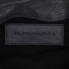 Pochette Balenciaga  City en cuir irisé gris - Detail D2 thumbnail