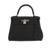 Hermès  Kelly 28 cm handbag  in black togo leather - 360 thumbnail