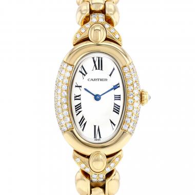 Cartier Baignoire Joaillerie  in yellow gold Circa 1990
