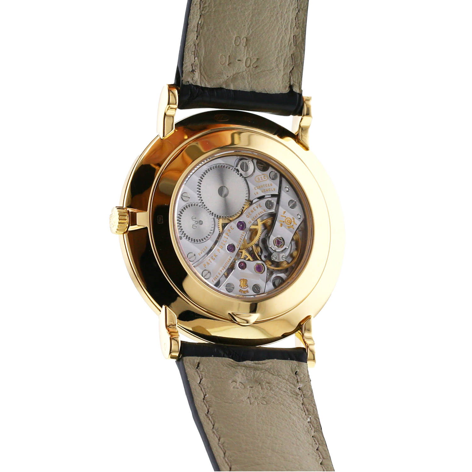 Reloj Patek Philippe Calatrava Clous De Paris de oro amarillo Ref: Patek Philippe - 5119  Circa 2000 - Detail D2
