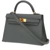 Hermès  Kelly 20 cm handbag  in grey epsom leather - 00pp thumbnail