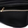 Louis Vuitton  One Handle Very handbag  in black grained leather  and black monogram leather - Detail D3 thumbnail