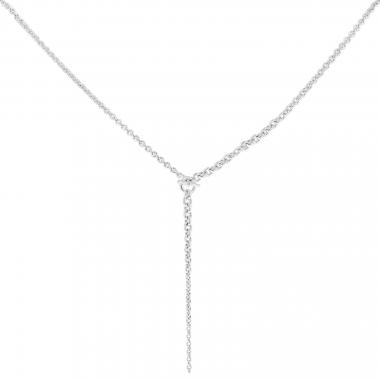 Collar Hermès Crescendo de plata