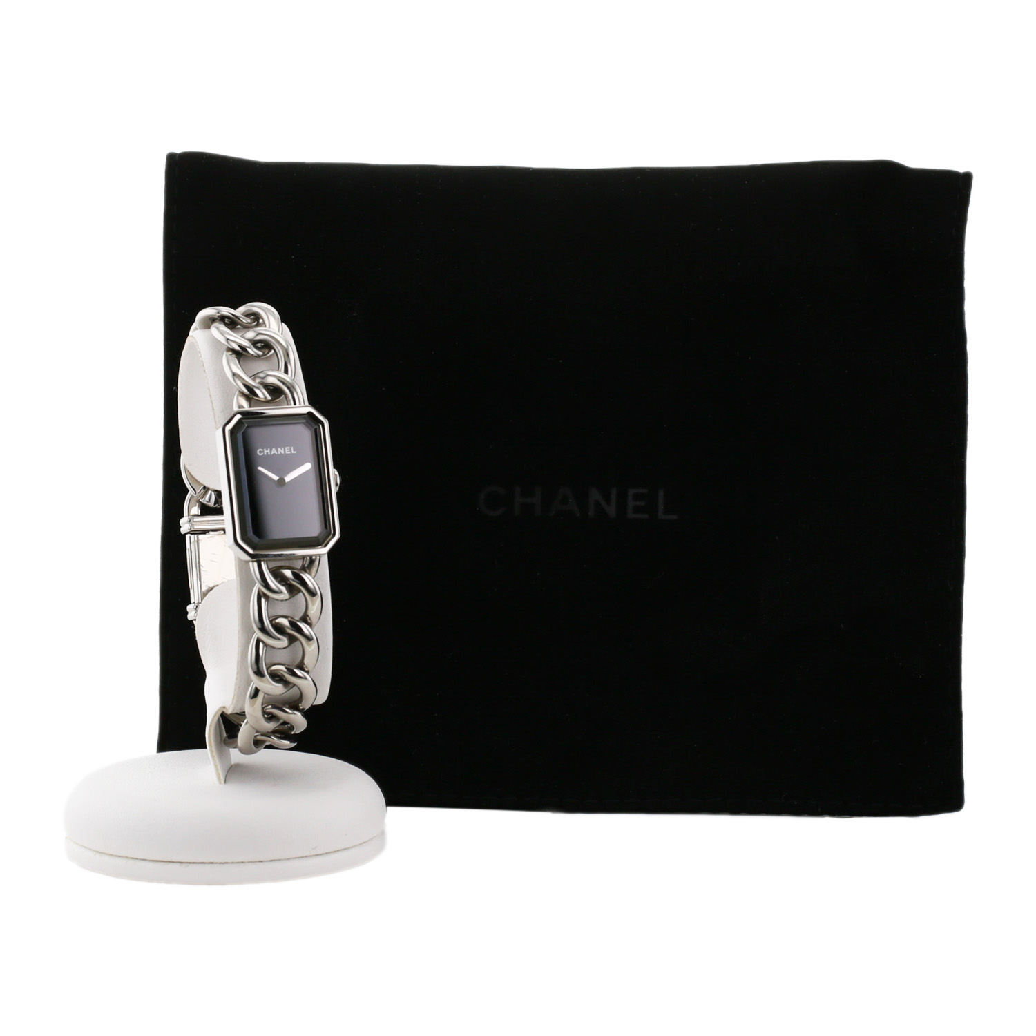 Montre Chanel Première taille L  en acier Vers 2000