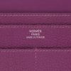 Hermès  Dogon wallet  in purple Anemone togo leather - Detail D2 thumbnail