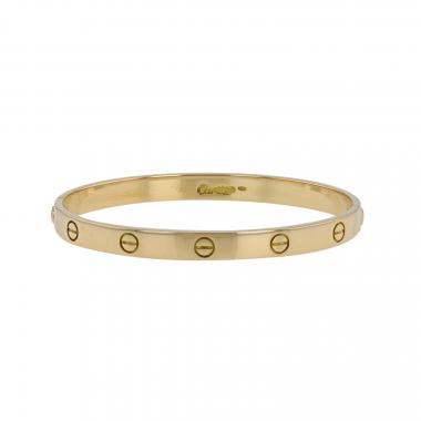 Cartier Love large model bracelet in yellow gold