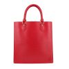 Louis Vuitton  Sac Plat shopping bag  in red epi leather - 360 thumbnail