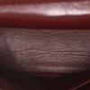Bolso de mano Hermès  Kelly 28 cm en cuero box color burdeos - Detail D3 thumbnail