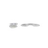 Articulated Hermès Mors pair of cufflinks in silver - 00pp thumbnail