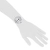 Reloj Chanel J12 de cerámica blanca y acero Circa 2007 - Detail D1 thumbnail