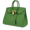 Bolso de mano Hermès  Birkin 25 cm en cuero epsom verde Yucca - 00pp thumbnail