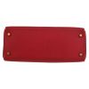 Bolso de mano Hermès  Kelly 28 cm en cuero Courchevel rojo - Detail D1 thumbnail