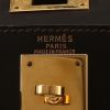 Hermès  Kelly 28 cm handbag  in brown box leather - Detail D2 thumbnail