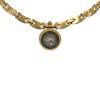 Bulgari Monete  1980's necklace in yellow gold, silver and haematite - Detail D2 thumbnail