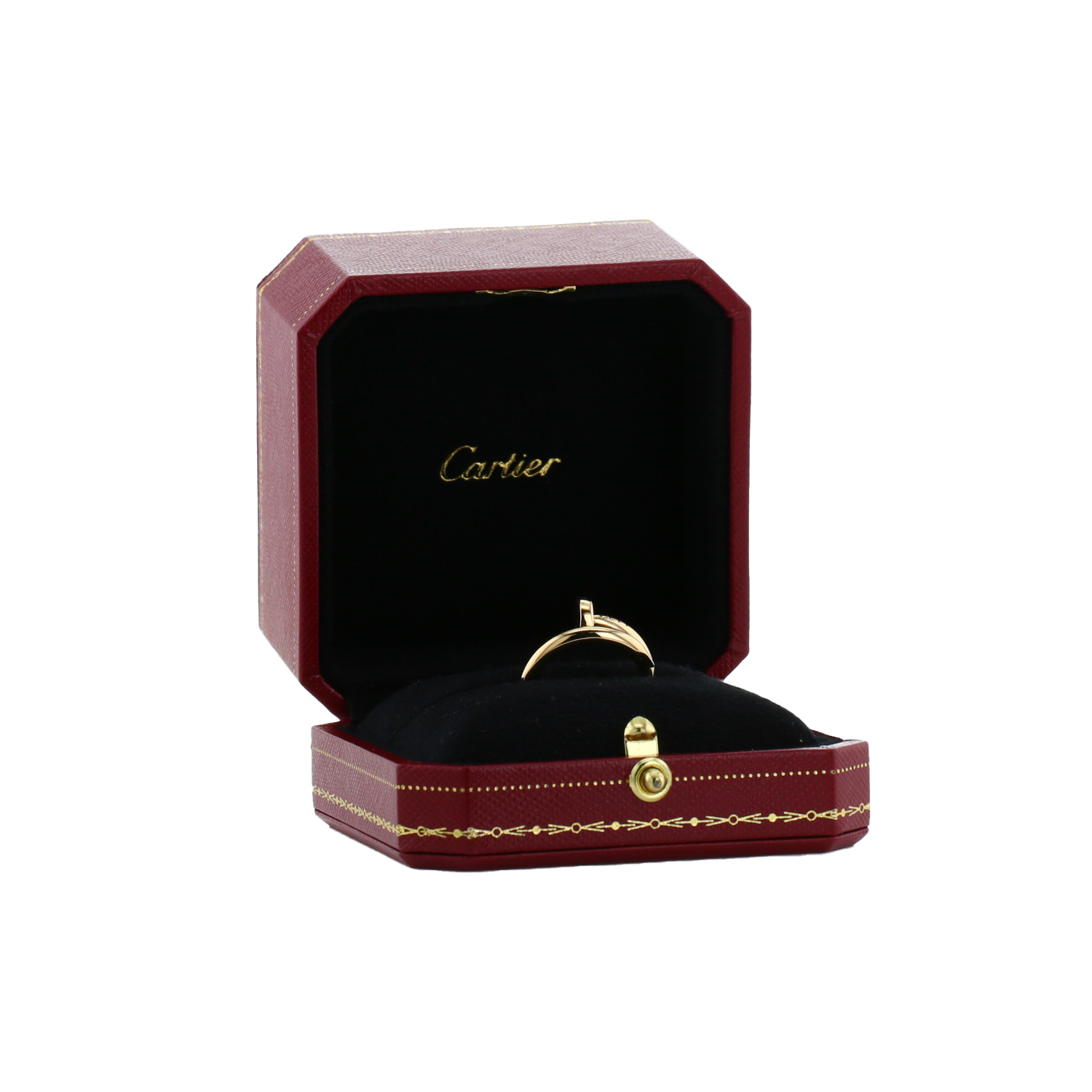 Sortija Cartier Juste un clou de oro amarillo - Detail D2