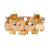 Vintage  Tank bracelet in yellow gold and pink gold - 00pp thumbnail