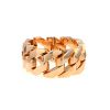 Vintage   1950's bracelet in pink gold - 360 thumbnail