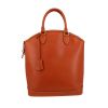Louis Vuitton  Lockit handbag  in brown leather - 360 thumbnail