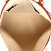 Louis Vuitton  Lockit handbag  in brown leather - Detail D3 thumbnail