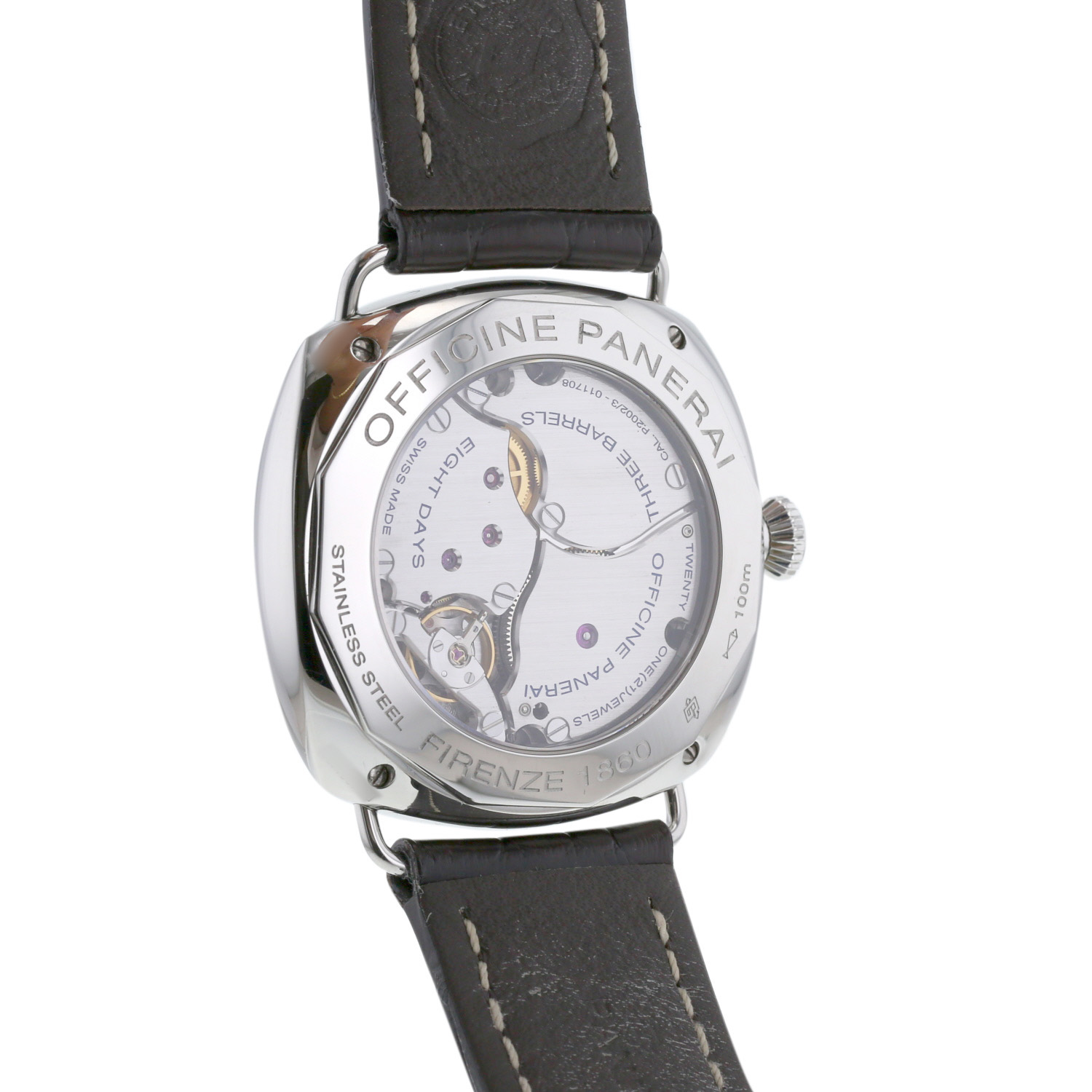 Reloj Panerai Radiomir de acero Ref : PAM00268 Circa 2009 - Detail D3