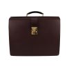 Louis Vuitton  Oural briefcase  in purple taiga leather - 360 thumbnail