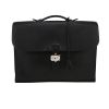 Borsa portadocumenti Hermès  Sac à dépêches in pelle taurillon clemence nera - 360 thumbnail