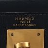Hermès  Kelly 28 cm handbag  in blue box leather - Detail D2 thumbnail