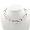 Dinh Van Maillons size XL necklace in silver - 360 thumbnail