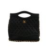 Bolso de mano Chanel  31 en cuero acolchado negro - 360 thumbnail