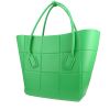 Bottega Veneta  Arco large model  handbag  in green plastic - 00pp thumbnail