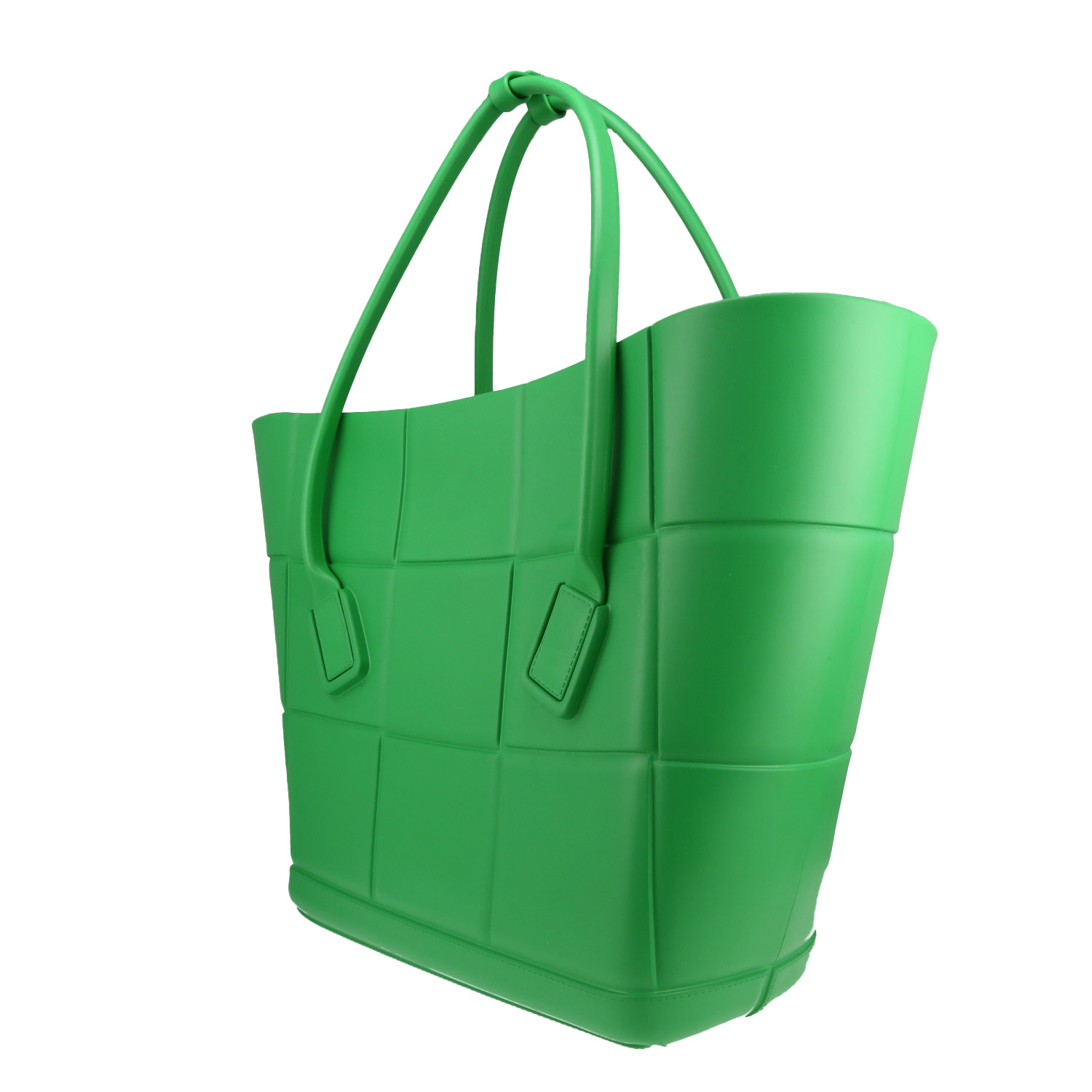 Borsa Bottega Veneta Arco modello grande in plastico verde - Detail D2