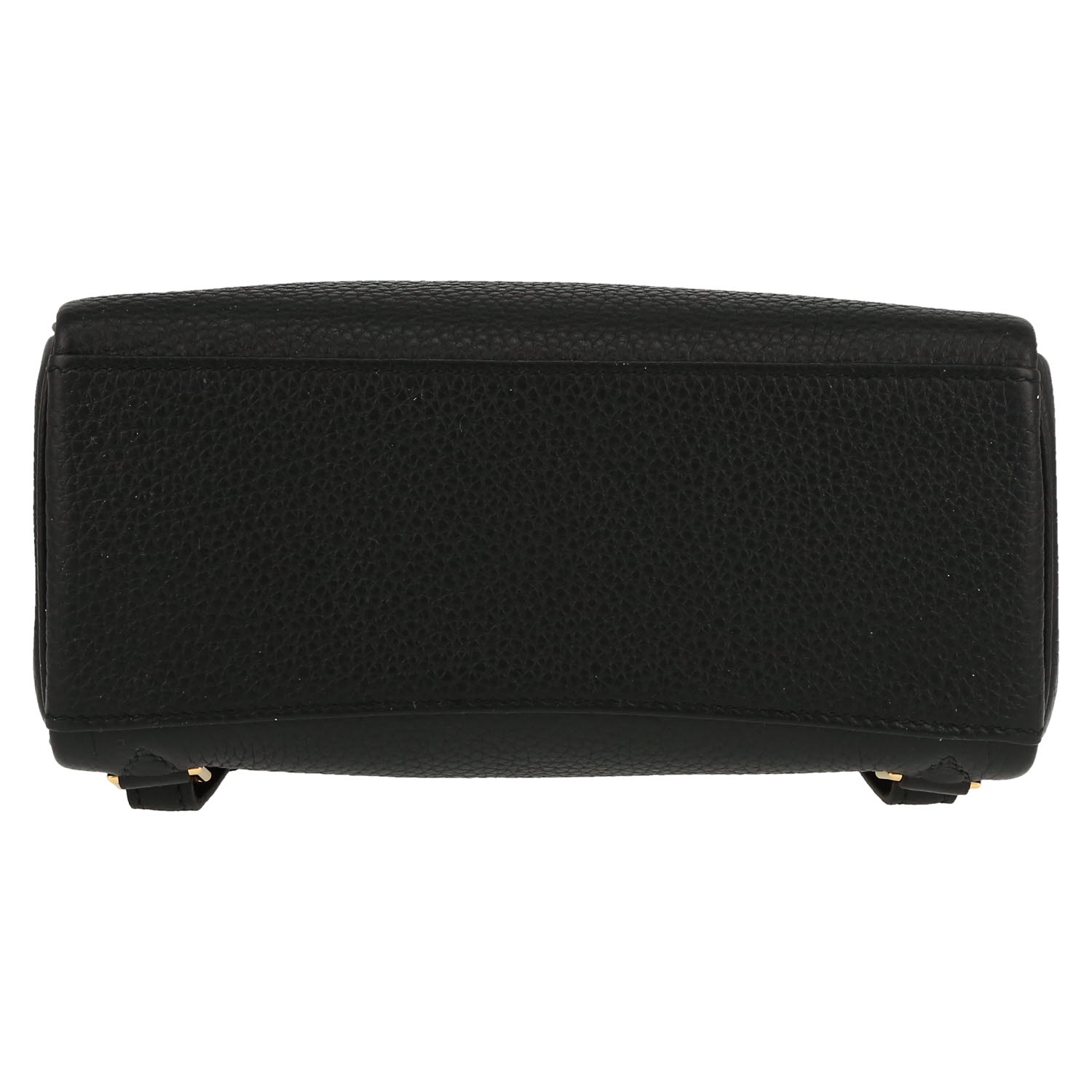 Sac à dos Hermès  Kelly Ado en cuir togo noir - Detail D1