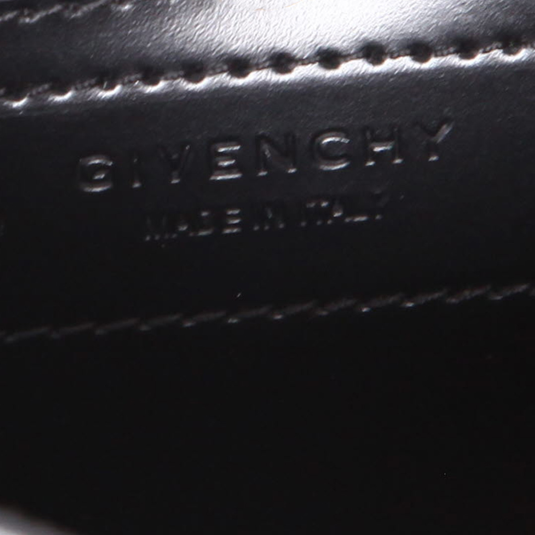 Givenchy  Infinity shoulder bag  in black leather - Detail D2