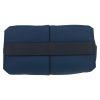 Chloé   shoulder bag  in black and blue leather - Detail D1 thumbnail