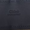 Chloé   shoulder bag  in black and blue leather - Detail D2 thumbnail