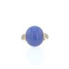 Sortija Pomellato Luna de oro blanco sin rodio, calcedonia y diamantes de calcedonia y en azul - 360 thumbnail