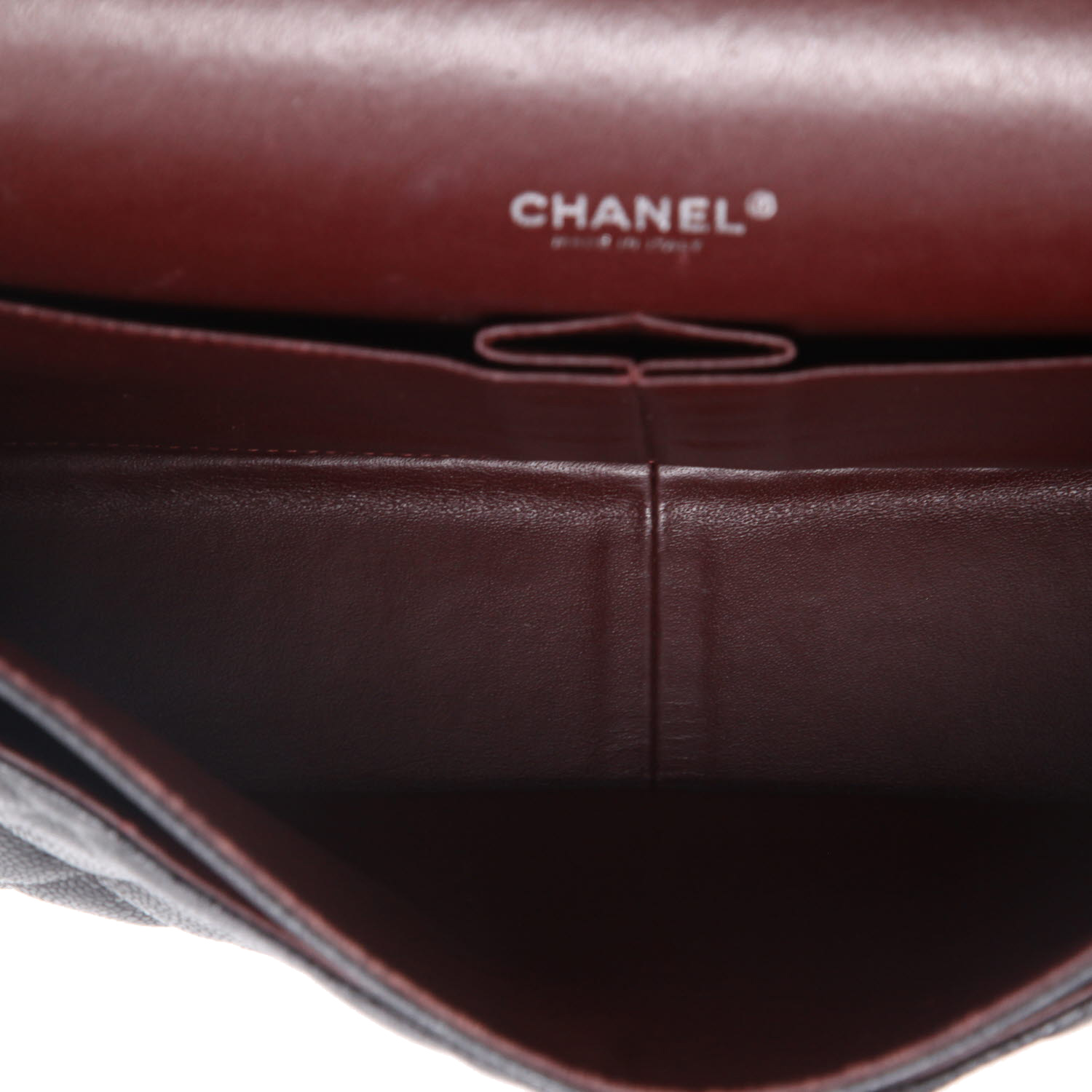 Borsa a tracolla Chanel  Timeless Maxi Jumbo in pelle martellata e trapuntata nera - Detail D3