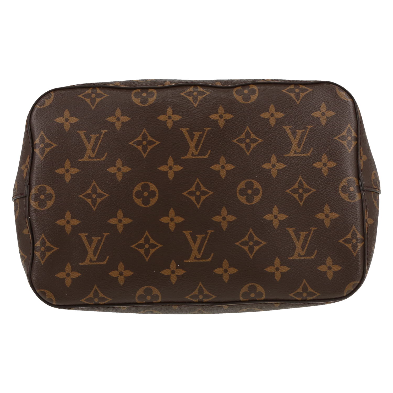 Bolso para llevar al hombro Louis Vuitton  NéoNoé en lona Monogram y cuero rojo - Detail D1
